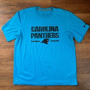Nike Dri-fit XL NFL Team Apparel Carolina Panther’s T-Shirt